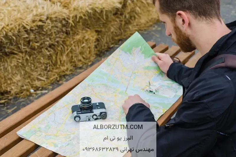 نقشه یو تی ام مشکین دشت